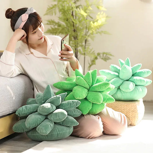 3D Succulent Pillows